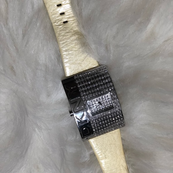 Vintage DKNY Crystal Face Women Wrist watch main image 6